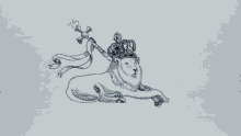 Gif animé lion roi